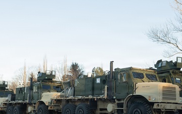 CORE26 | U.S. Marines Conduct Logistics Convoy in Preparation for Cold Response 26
