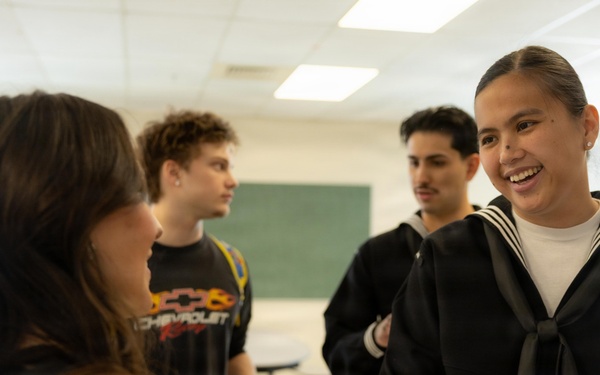 Kearsarge Sailors Visit High School In Namesake Visit