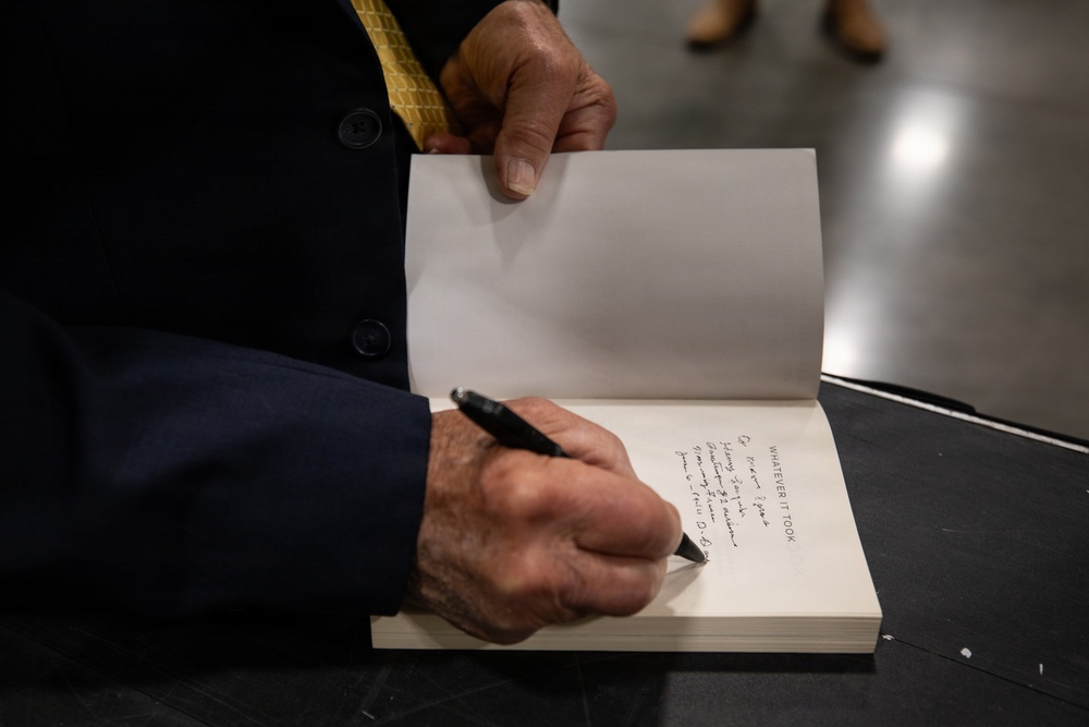 Silver de Fleury Medal presented to WWII Veteran Henry Langrehr