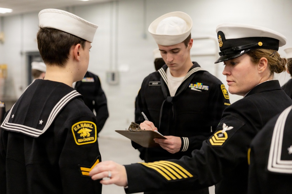 Kearsarge Sailors Visit U.S. Naval Sea Cadets Corps