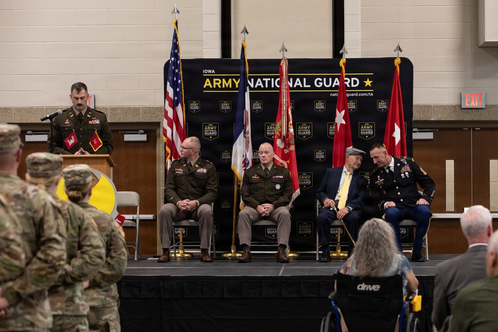 Silver de Fleury Medal presented to WWII Veteran Henry Langrehr