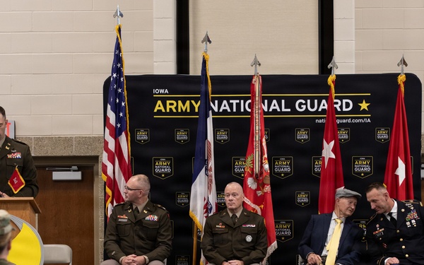 Silver de Fleury Medal presented to WWII Veteran Henry Langrehr