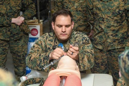 Camp Lejeune Sailors conduct skill sustainment at Naval Medical Center