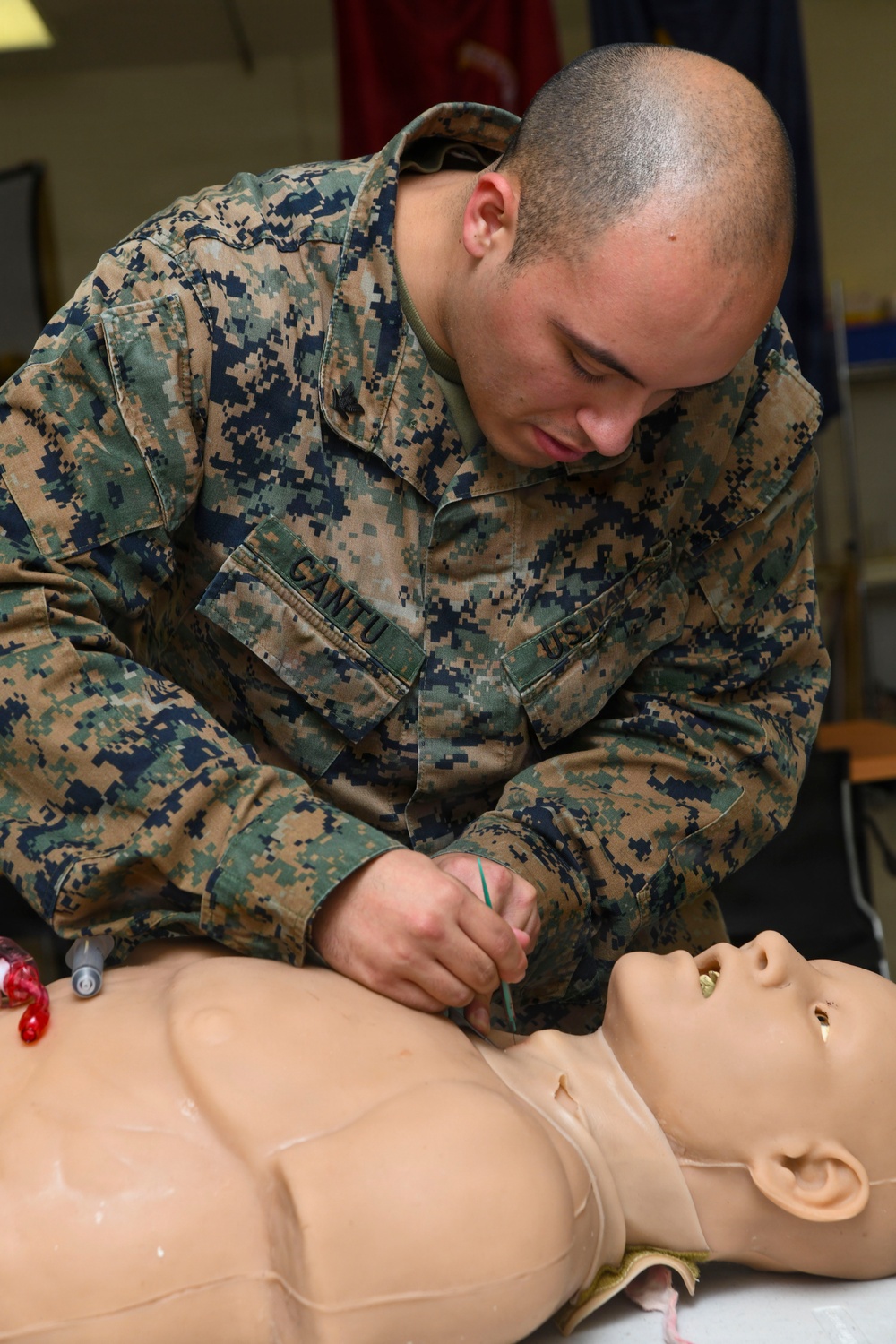 Camp Lejeune Sailors conduct skill sustainment at Naval Medical Center