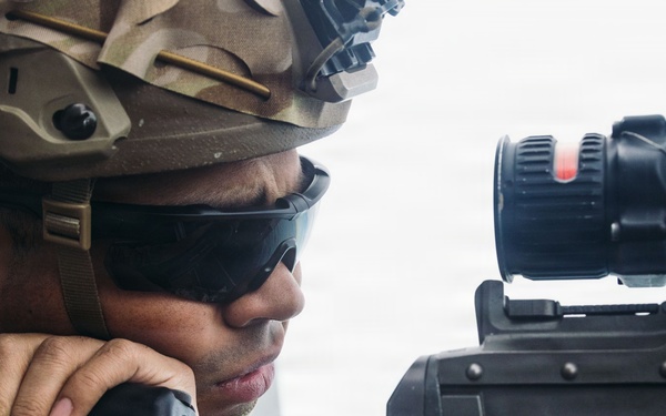 11th MEU Marines, Sailors conduct a Simulated Strait Transit aboard USS Portland