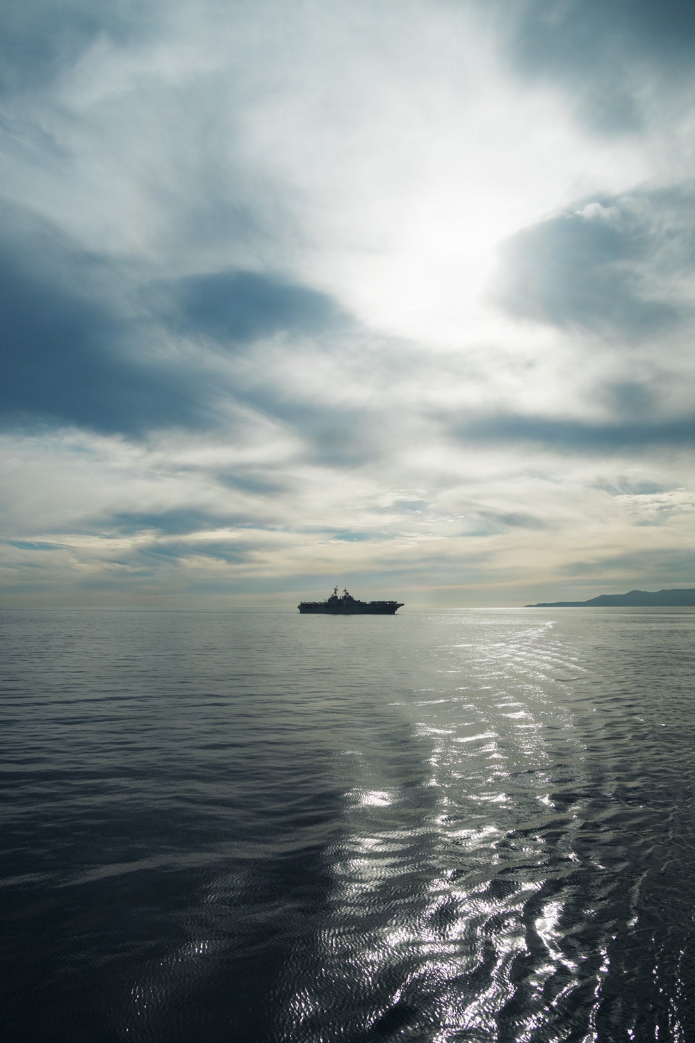 11th MEU Marines, Sailors conduct a Simulated Strait Transit aboard USS Portland