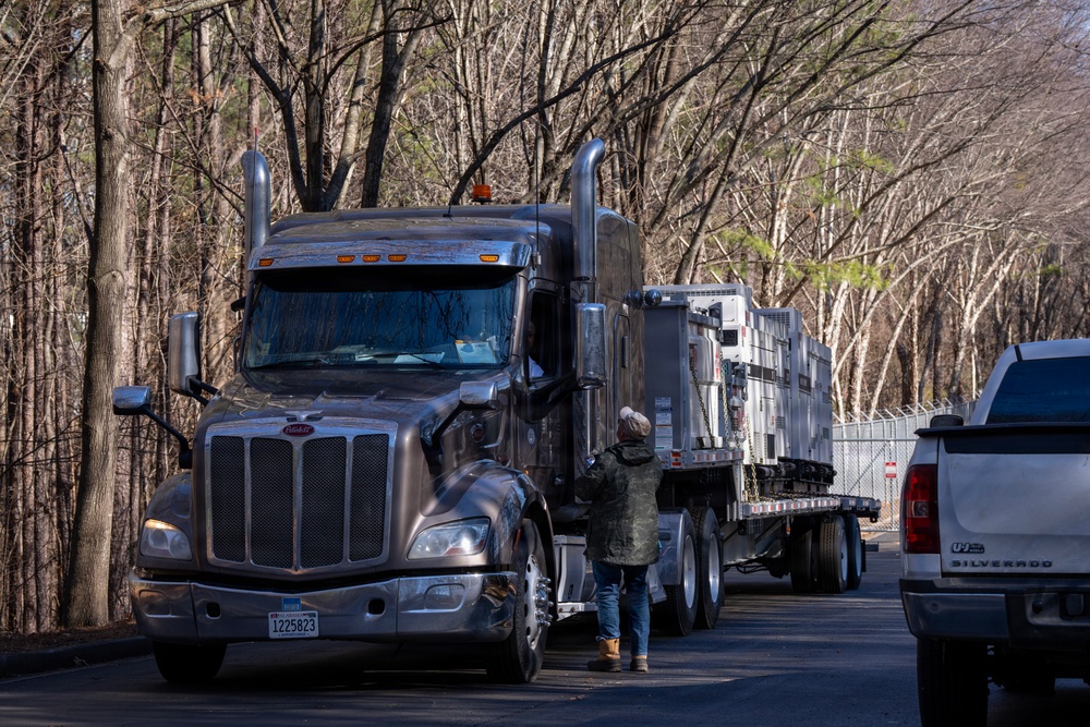 Commodities Ready to be Transported to Mississippi Following Severe Winter Weather