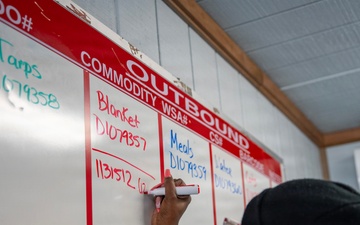 Commodities Ready to be Transported to Mississippi Following Severe Winter Weather