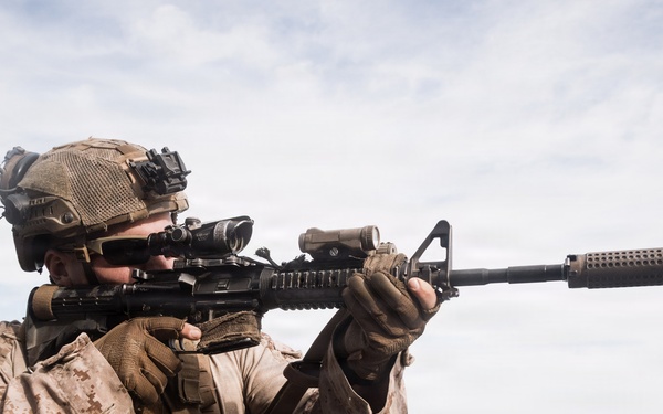 11th MEU Marines, Sailors conduct a Simulated Strait Transit aboard USS Portland