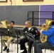 River Trails Middle School Music Clinics by Navy Band Great Lakes