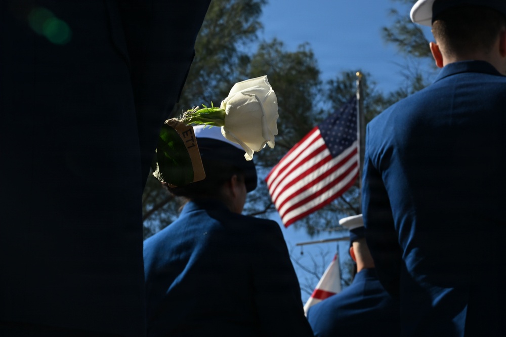 Coast Guard holds 46th anniversary memorial for USCGC Blackthorn crew