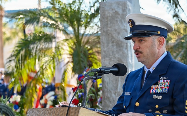 Coast Guard holds 46th anniversary memorial for USCGC Blackthorn crew