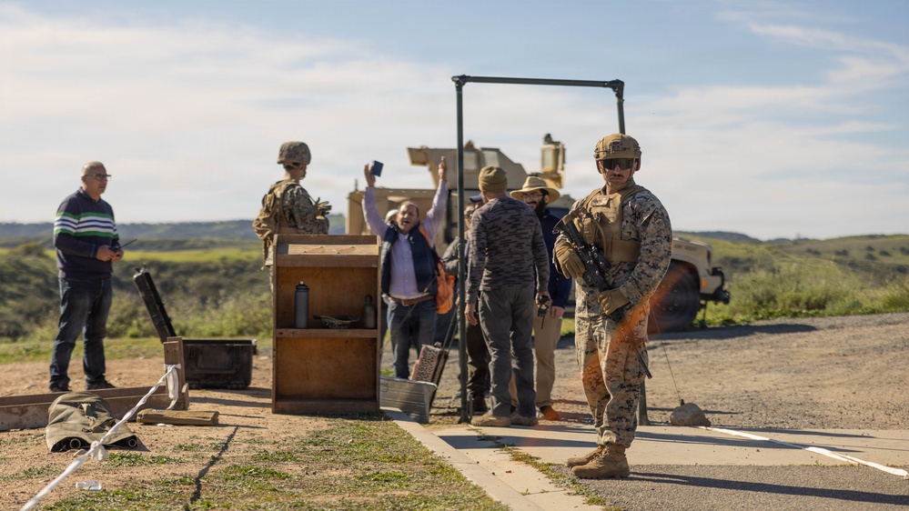 U.S. Marines with CLB-13 conduct ECC training