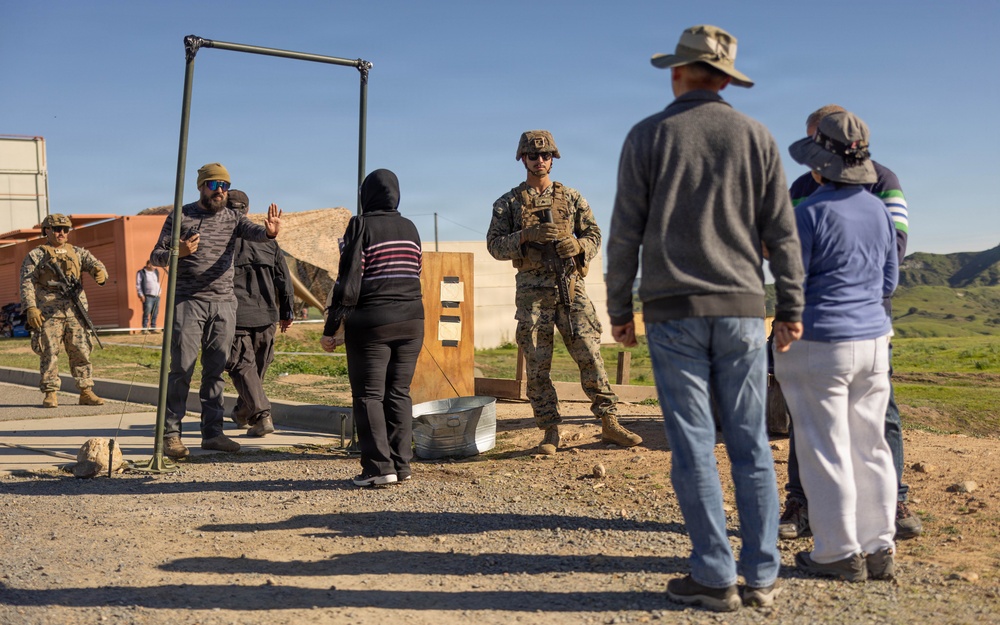 U.S. Marines with CLB-13 conduct ECC training