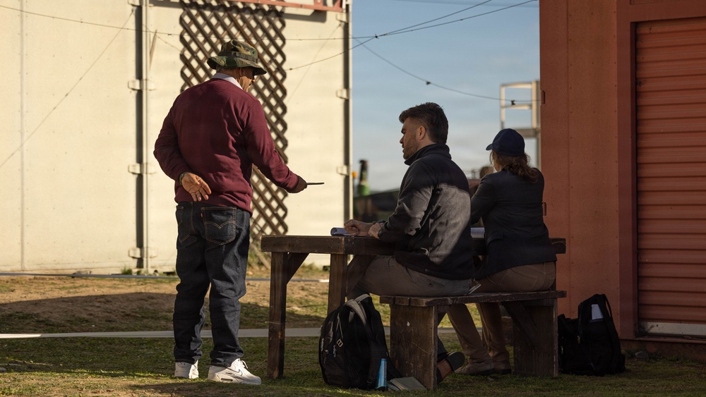 U.S. Marines with CLB-13 conduct ECC training