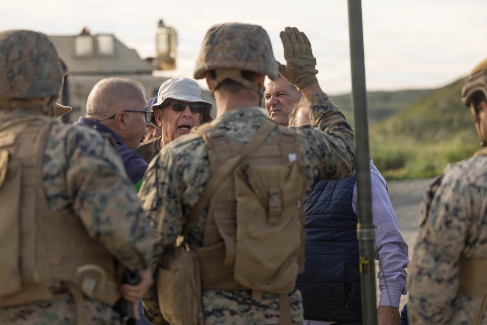 U.S. Marines with CLB-13 conduct ECC training
