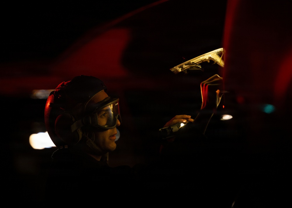 The Blue Angels' conduct winter training