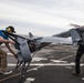 11th MEU Marines, Sailors and DOW Contractors Conduct V-BAT Flight Aboard USS Portland