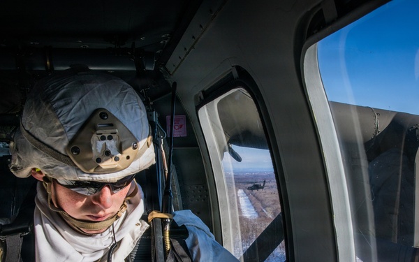 Aerial Insertion Training Exercise at North Wind 26