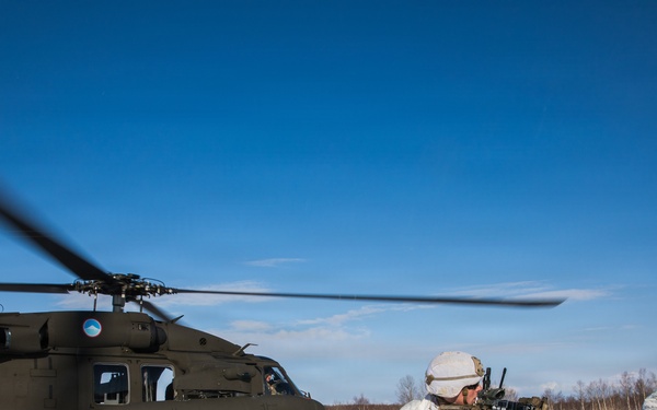 Aerial Insertion Training Exercise at North Wind 26