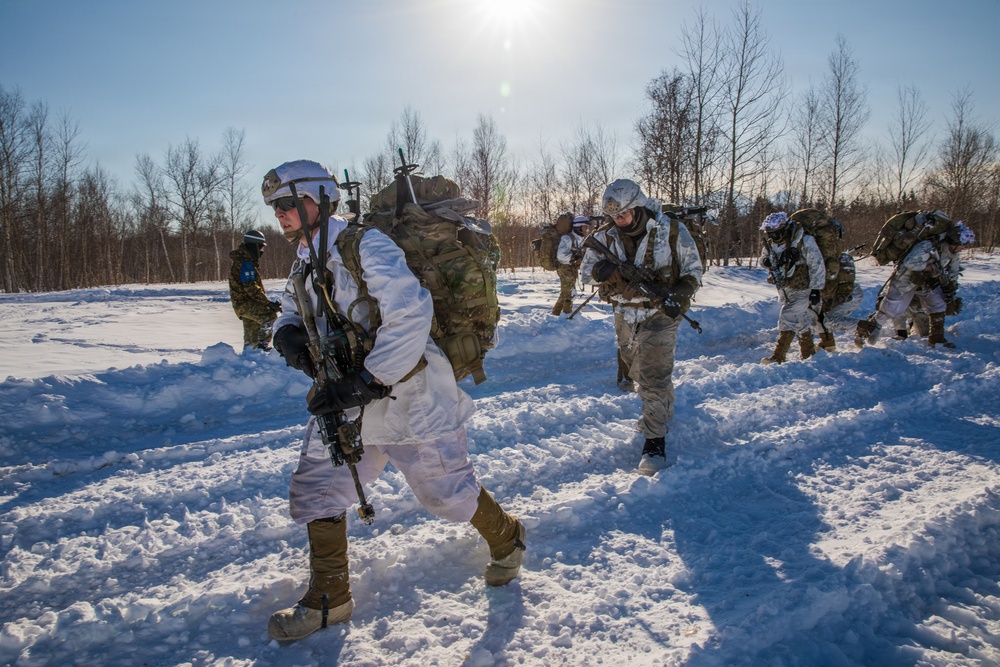 Aerial Insertion Training Exercise at North Wind 26