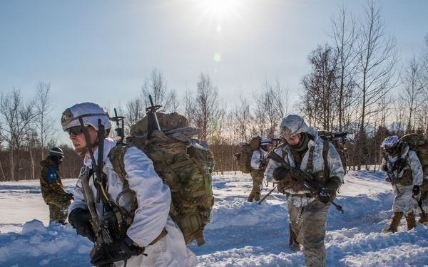 Aerial Insertion Training Exercise at North Wind 26