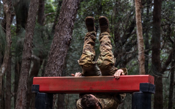 2026 Indo-Pacific Best Redleg Competition Obstacle Course