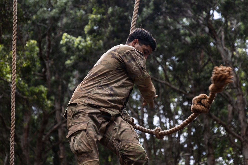 2026 Indo-Pacific Best Redleg Competition Obstacle Course