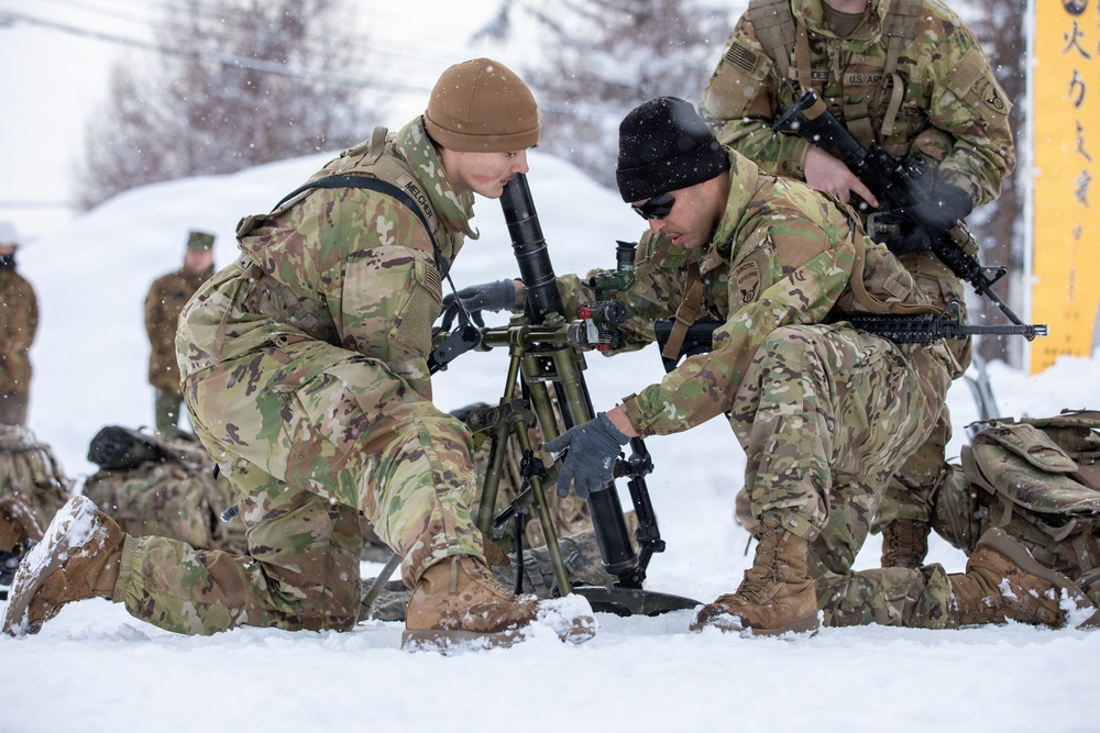 Mortar Training at North Wind 26