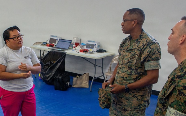 Camp Blaz hosts its first blood drive of 2026