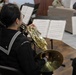 U.S. SEVENTH Fleet Band Performs at USO Grand Reopening