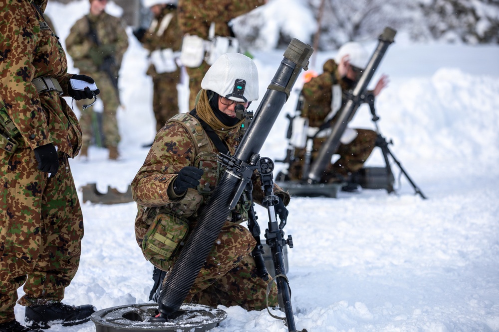 Mortar Training at North Wind 26