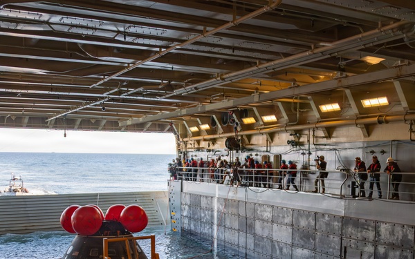 NASA Prepares for Recovery Tests aboard John P. Murtha