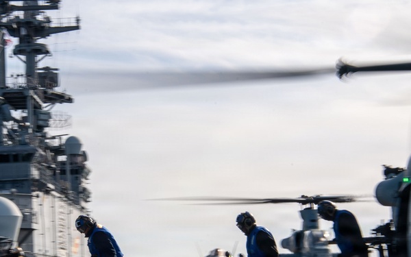 Boxer Conducts Flight Operations