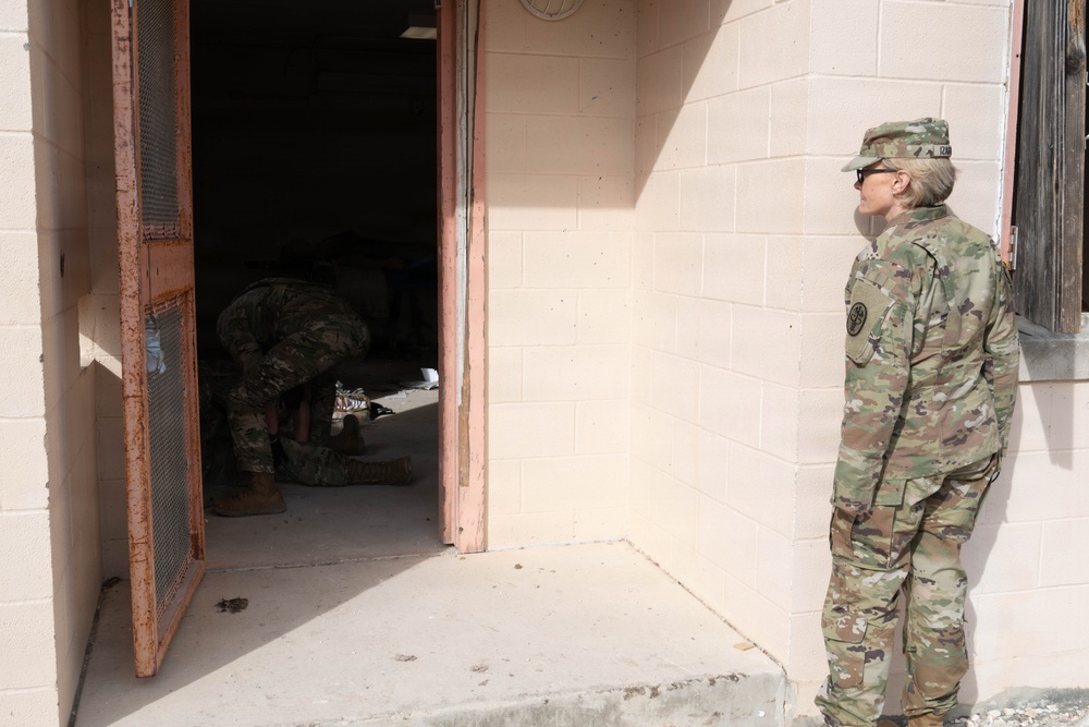 The TSG and CSM of Army Medicine visits the 2026 Best Medic Competition