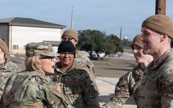 The TSG and CSM of Army Medicine visits the 2026 Best Medic Competition