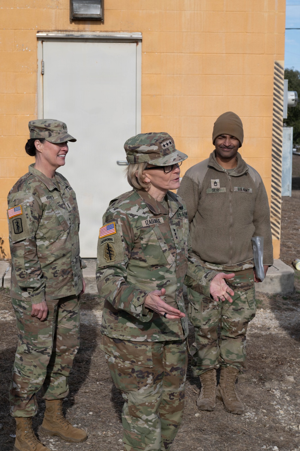 The TSG and CSM of Army Medicine visits the 2026 Best Medic Competition