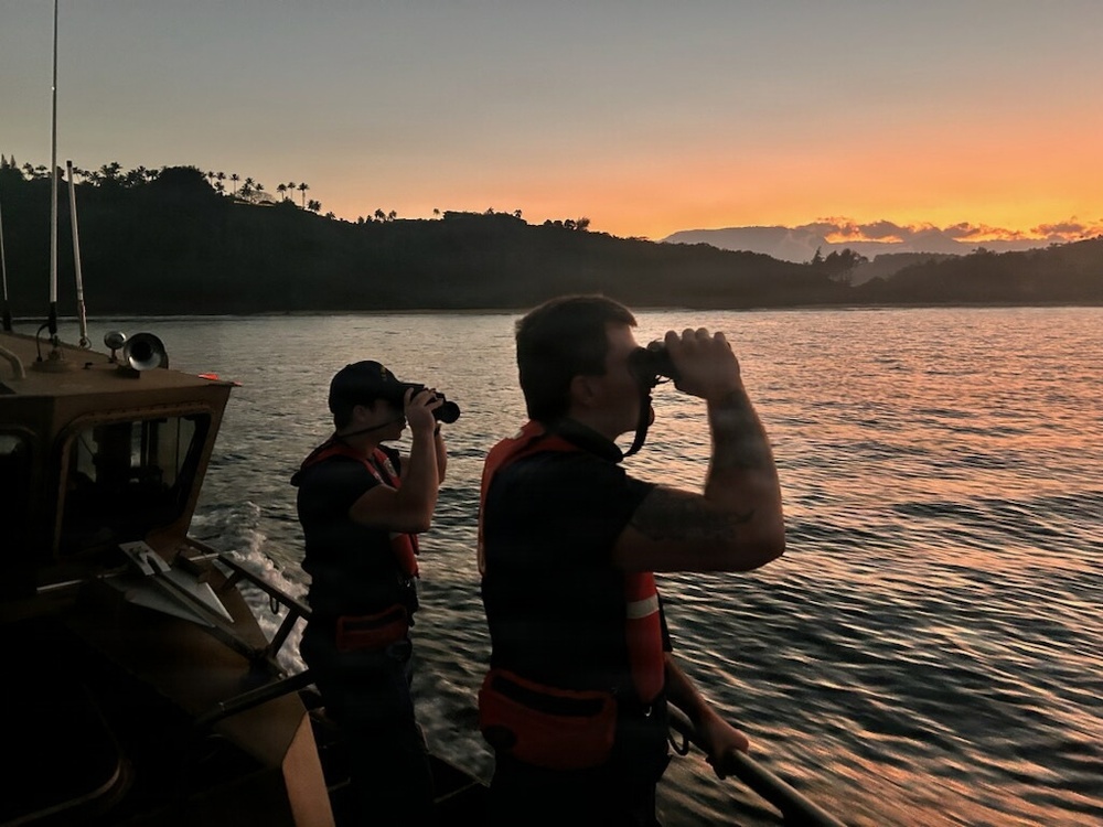 Coast Guard, partners search for missing man off Kauai