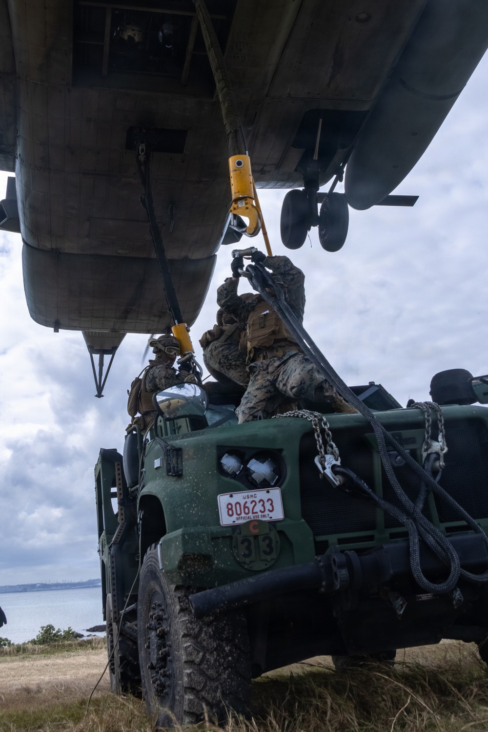 CLB-4, HMH-466 Helicopter Support Team Training