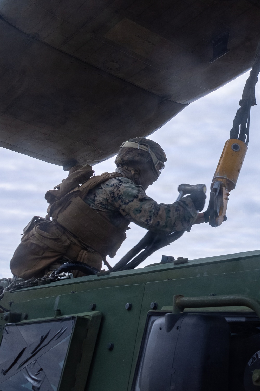 CLB-4, HMH-466 Helicopter Support Team Training