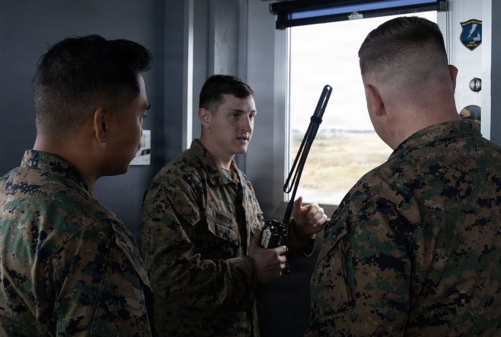 MACG-18 chaplain visits Marines at Ie Shima during Nansei Sword 26
