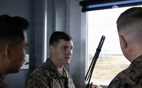 MACG-18 chaplain visits Marines at Ie Shima during Nansei Sword 26