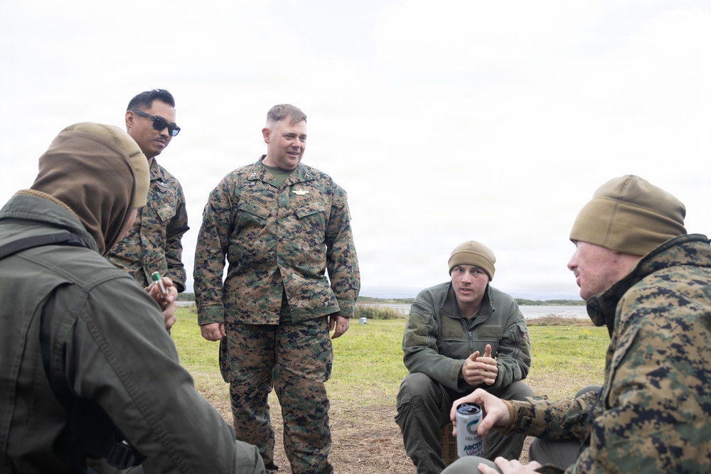 MACG-18 chaplain visits Marines at Ie Shima during Nansei Sword 26