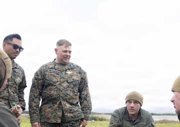MACG-18 chaplain visits Marines at Ie Shima during Nansei Sword 26