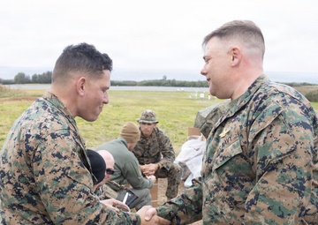 MACG-18 chaplain visits Marines at Ie Shima during Nansei Sword 26