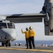 QUART 26.2: VMM-362, HMLA-367, and HMH-465 conduct deck landing qualifications aboard USS Makin Island