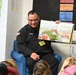 USAG Stuttgart Robinson Barracks Elementary School hosts police chief as Mystery Reader