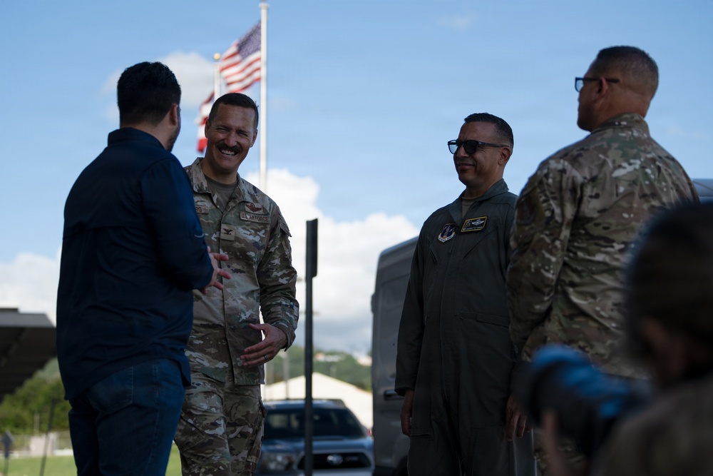 PRNG DV and local agencies visit to Ceiba