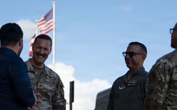 PRNG DV and local agencies visit to Ceiba