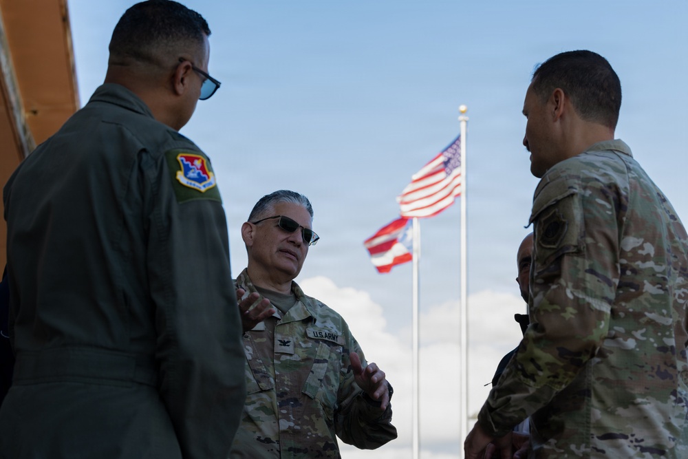 PRNG DV and local agencies visit to Ceiba